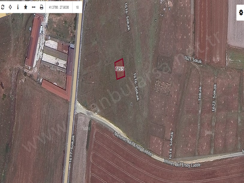 Tekirdağ Saray Büyükyoncalı Mah Satılık Arsa , 300 m2  Müstakil  Merkezde 