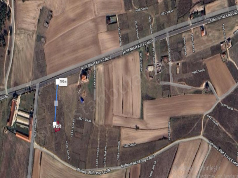 Tekirdağ Saray Büyükyoncalı Mah Satılık Arsa , 300 m2  Müstakil  Merkezde 