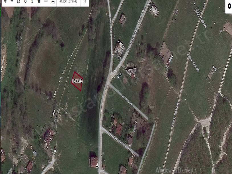 Tekirdağ Saray Büyükyoncalı Mah Satılık Arsa , 309 M2 Mahalle İçinde Müstakil 