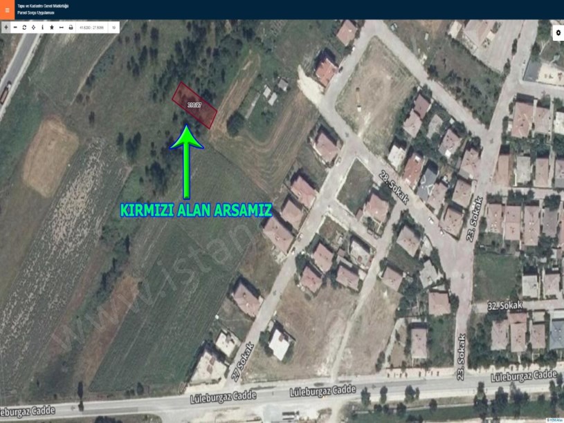 Dere mahallesinde satılık arsa