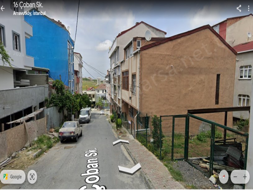 Arnavutköy İslambeyde Satılık Arsa , 165 m2 Müstakil 4 kat İmarlı Merkezde  
