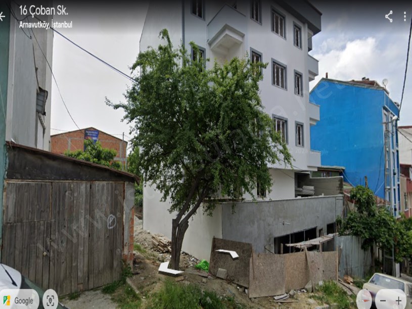 Arnavutköy İslambeyde Satılık Arsa , 165 m2 Müstakil 4 kat İmarlı Merkezde  