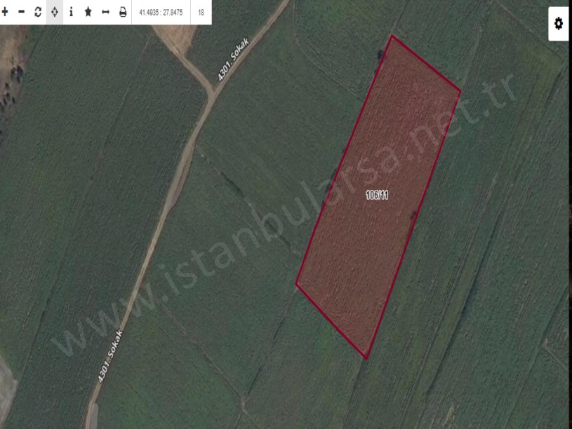 Tekirdağ Saray Edirköyde Satılık Arsa , 3,540 M2 Hisseli 