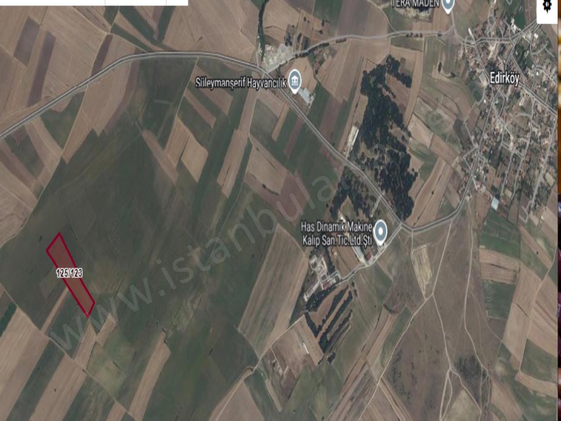 Tekirdağ Saray Edirköyde Satılık Arsa , 1,380 m2 Çaplı Hisseli