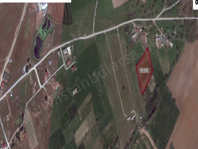 Tekirdağ Saray Bozoba Mah , Satılık Tarla , 4,586 m2 Müstakil  Merkezde 