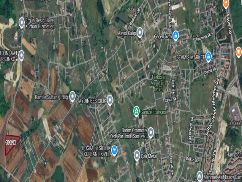 Arnavutköy Çilingirde Satılık Arsa , 400 m2 Merkezde Hisseli 