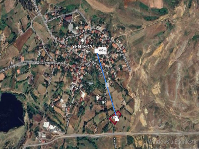 Arnavutköy Yeniköyde Satılık Arsa , 132 m2 Evlerin Yakını Hisseli Yolu Var