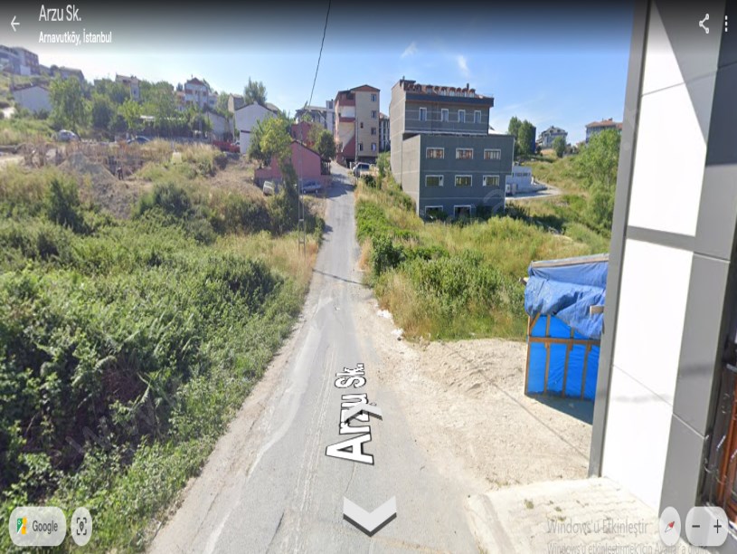 Arnavutköy Yavuzselim Mah Satılık Arsa , 206 m2 Müstakil 3 Kat İmarlı