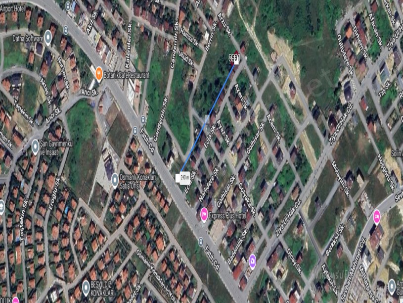 Arnavutköy Yavuzselim Mah Satılık Arsa , 206 m2 Müstakil 3 Kat İmarlı