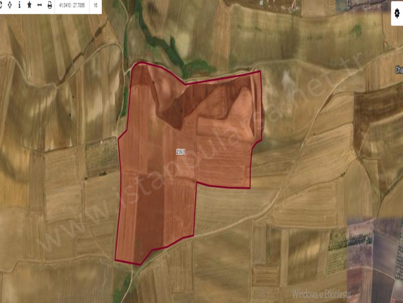 Tekirdağ Marmaraereğli Çeşmeli Mah Satılık Arsa , 386 m2 Yolu Var Hisseli