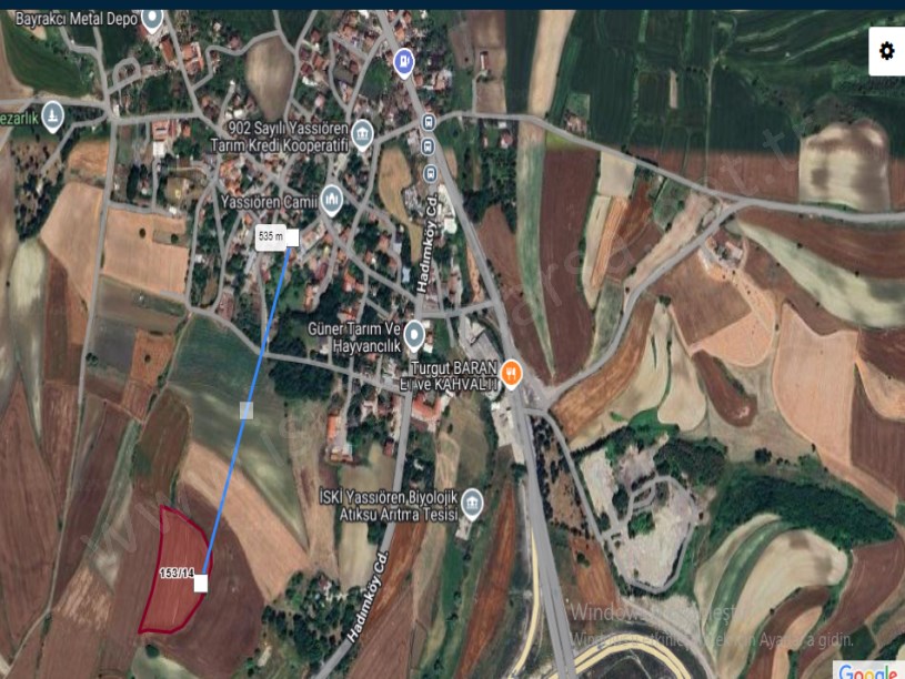Arnavutköy Yassıörende Satılık Arsa , 4,210 M2 Köy İçi Hisseli 