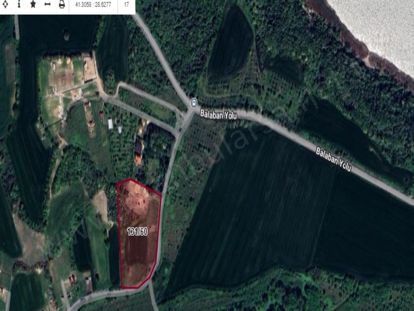 Arnavutköy Balabanda Satılık Arsa , 209 m2 Hisseli  Yolu  Var