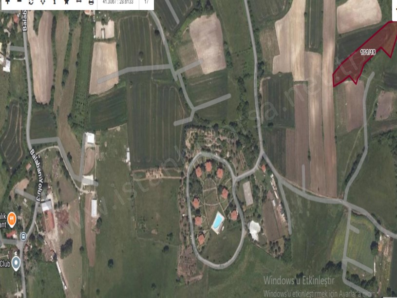 Arnavutköy Balabanda Satılık Arsa , 218 M2 Hisseli Yolu var