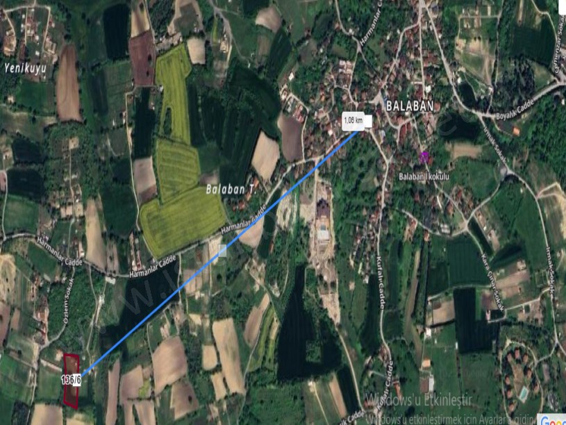 Arnavutköy Balabanda Satılık Arsa , 242 M2  Hisseli Yolu Var
