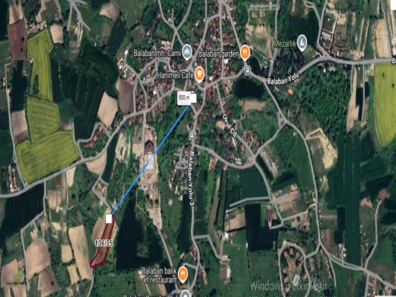 Arnavutköy Balabanda Satılık Arsa , 142 M2 Çevrili Yolu Var 