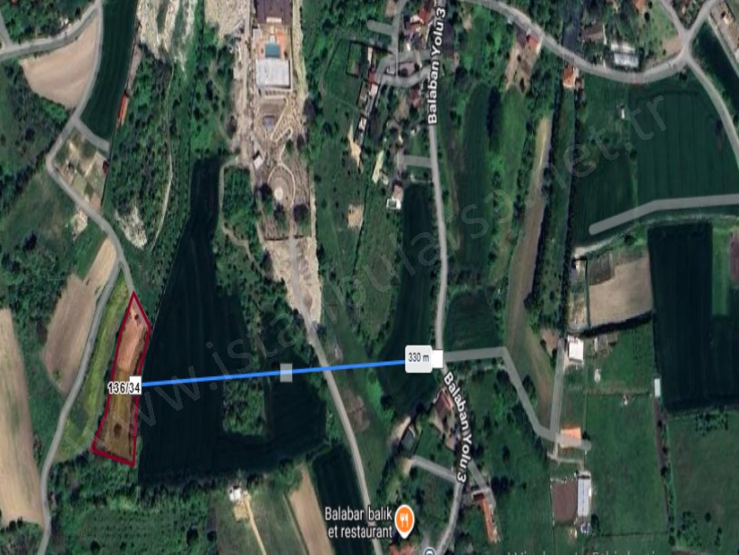 Arnavutköy Balabanda Satılık Arsa ,  176 M2 Çevrili Hisseli