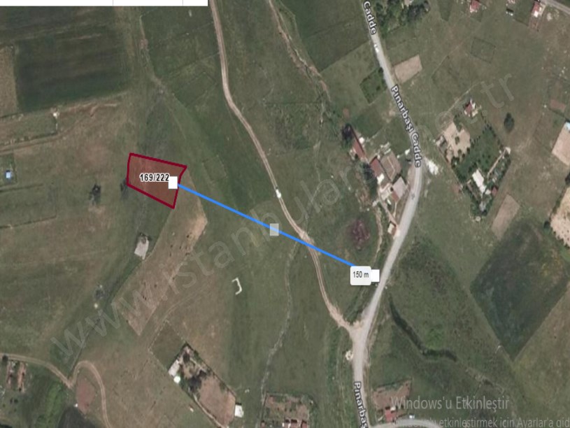 Arnavutköy Tayakadın Satılık Arsa , 222 M2 Merkezde Yolu Var Hisseli