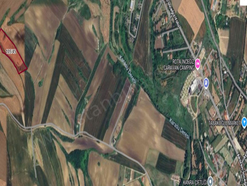Çatalca İnceğizde Satılık Arsa , 1,125 M2 Çaplı Muvafakatnameli