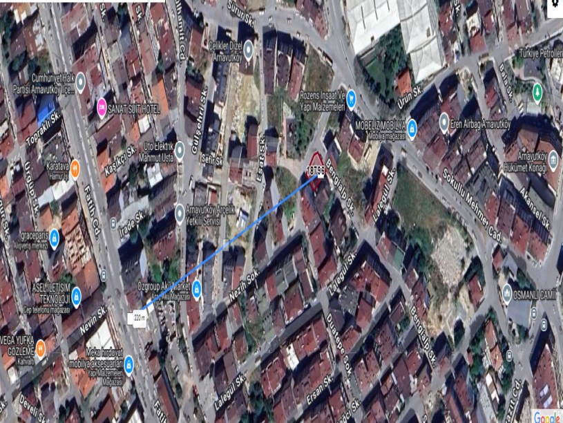 Arnavutköy İslambeyde Satılık Arsa , 226 m2 Müstakil Arsa Köşe Başı İmarlı 