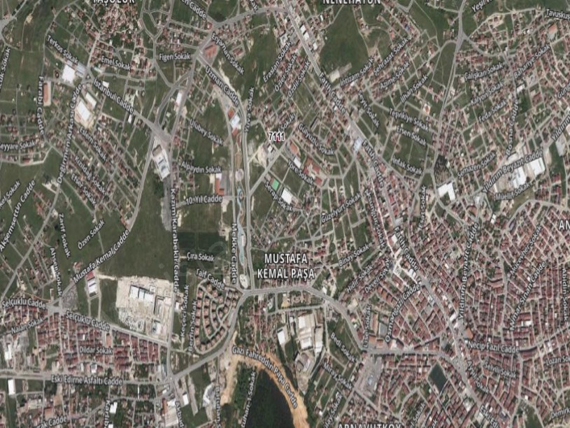 Arnavutköy Mustafa Kemalpaşa Mah Satılık Arsa , 159 M2 Müstakil Merkezde 3 Kat İmarlı 