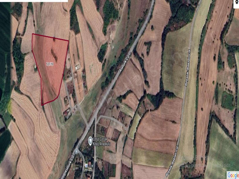 Arnavutköy Boyalıkta Satılık Arsa ,1,858 M2 Evlerin yakını Hisseli İmarlı 