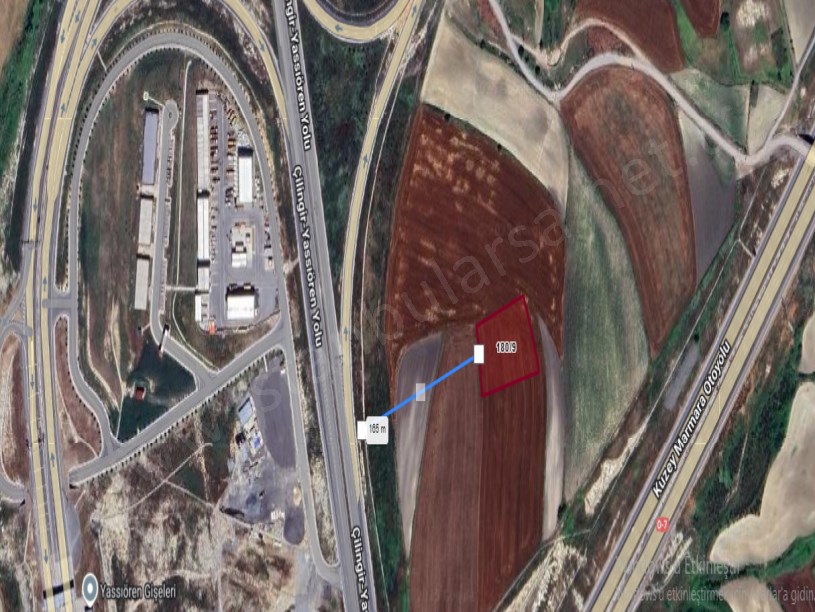 Arnavutköy Yassıörende Satılık Arsa , 1,282 M2 Hisseli 