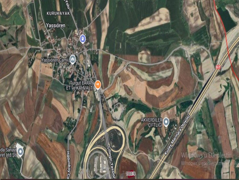 Arnavutköy Yassıörende Satılık Arsa , 1,282 M2 Hisseli 