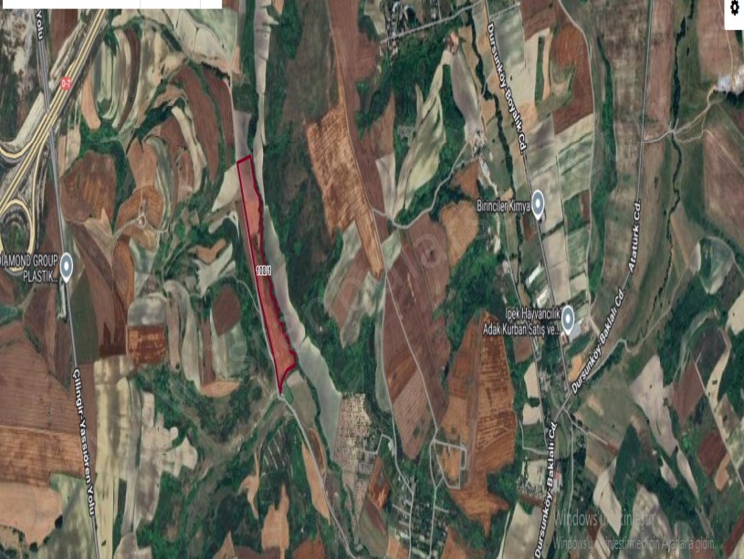Arnavutköy Dursunköyde Satılık Arsa , 2,714 M2 Yolu Var Hisseli 