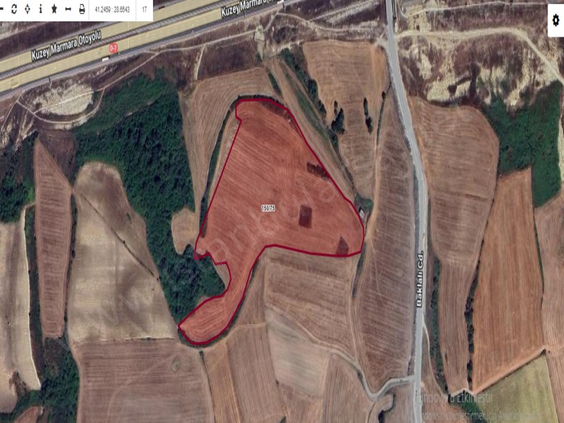Arnavutköy Baklalıda Satılık Arsa ,1, 499 M2 Hisseli İmarlı