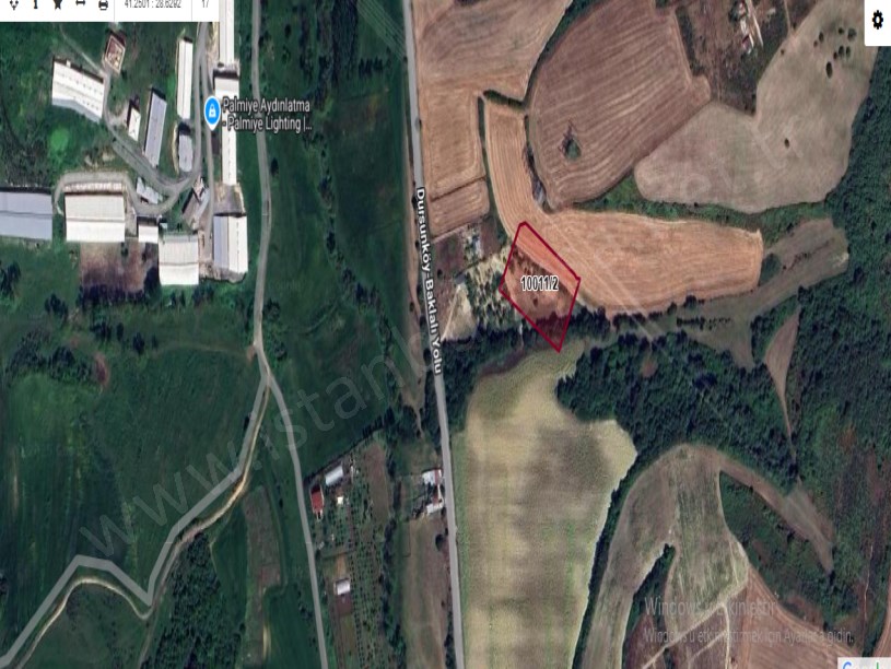 Arnavutköy Boyalıkta Satılık Arsa , 406 M2 Hisseli İmarlı 