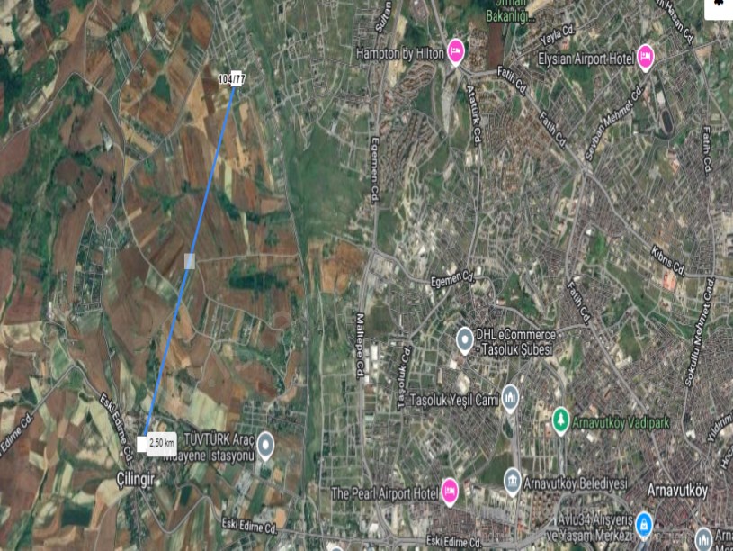 Arnavutköy Çilingirde Satılık Arsa , 4,411 M2 Müstakil Merkezde İmarlı 