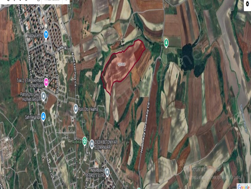 Arnavutköy Dursunköyde Satılık Arsa , 18,102 M2 Hisseli İmarlı