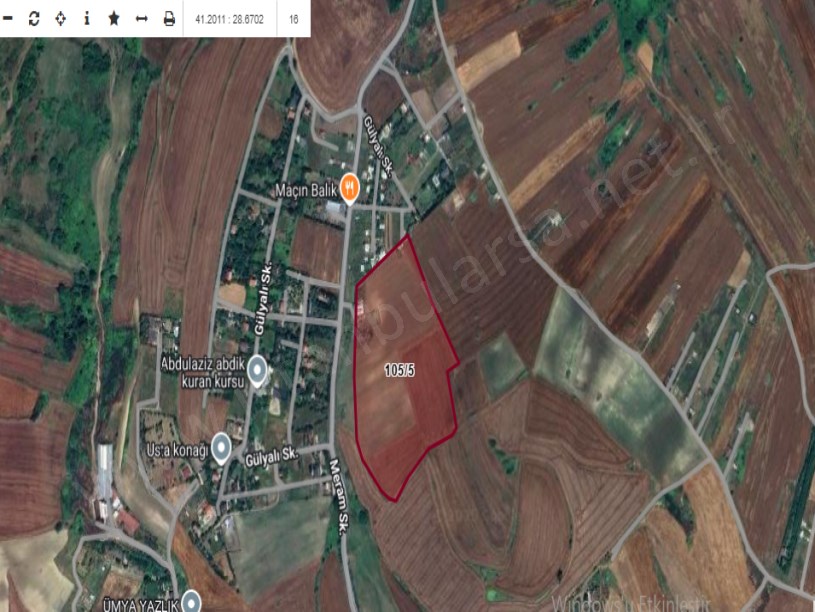 Arnavutköy Çilingirde Satılık Arsa , 709 m2 Evlerin Yakını Yolu var Hisseli 
