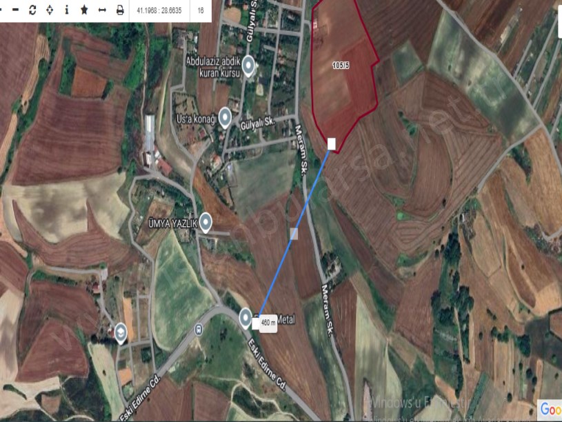 Arnavutköy Çilingirde Satılık Arsa , 709 m2 Evlerin Yakını Yolu var Hisseli 