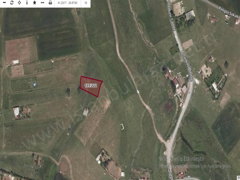 Arnavutköy Tayakadın Satılık Arsa , 250 M2 Hisseli Merkezde 