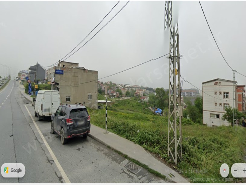 Arnavutköy Yavuzselim Mah Satılık Arsa , 184 M2 Cadde Cephe Köşe Başı Müstakil