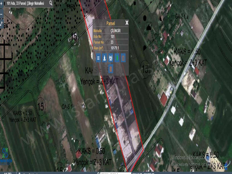 Arnavutköy Çilingirde Satılık Arsa , 201 m2 Çaplı Yolu Var Evlerin Yakını