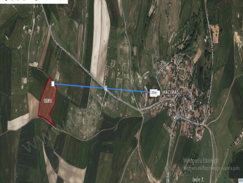 Arnavutköy Hacımaşlı  Satılık Arsa , 300 M2 Yolu var Hisseli İmarlı 