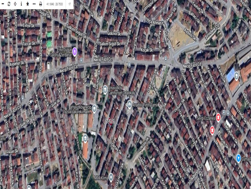 Arnavutköy Anadolu Mah Satılık Arsa , 161 m2 4 Kat İmarlı Müstakil 