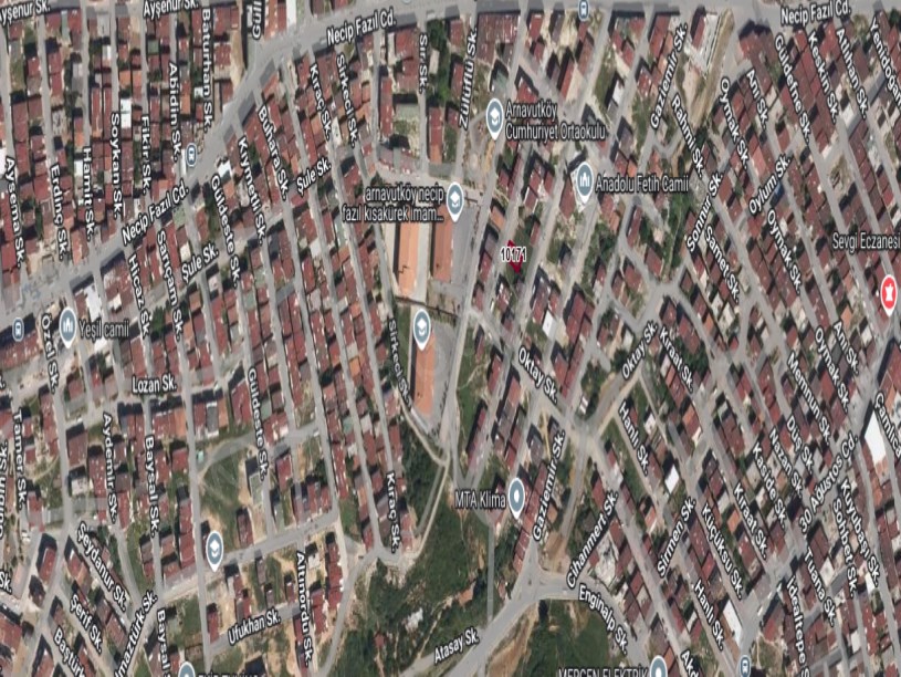 Arnavutköy Anadolu Mah Satılık Arsa , 161 m2 4 Kat İmarlı Müstakil 
