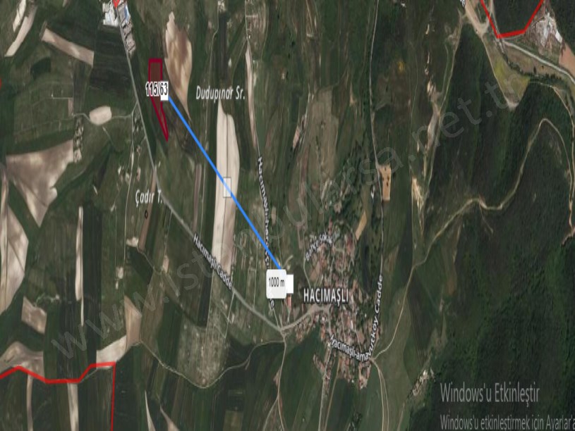 Arnavutköy Hacımaşlı  Satılık Tarla , 12, 536 m2 Müstakil Yolu Var İmarlı 