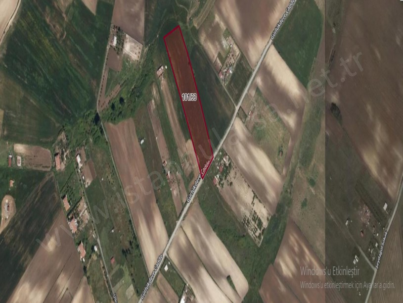 Edirne Uzunköprü Yeniköy Mh Satılık Arsa , 350 m2 Hisseli Çaplı Yolu Var