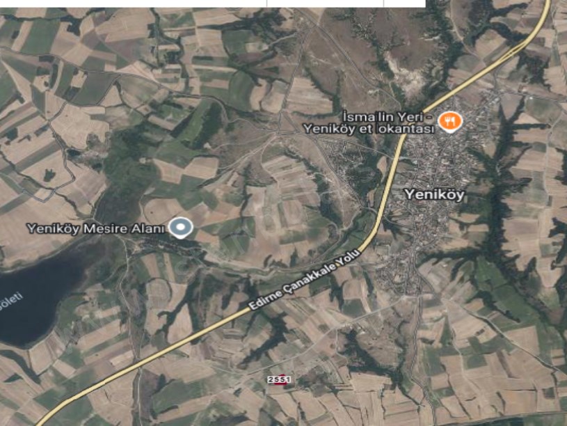 Edirne Uzunköprü Yeniköy Mh Satılık Arsa , 350 m2 Hisseli Çaplı Yolu Var