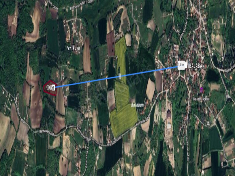 Arnavutköy Balabanda Satılık Arsa ,  168 M2 Yolu Var Evlerin Yakını