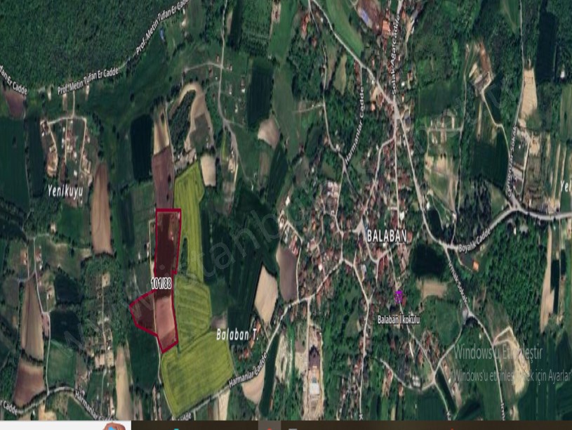 Arnavutköy Balabanda Satılık Arsa ,  698 m2 Yolu Var Evlerin Yakını Hisseli