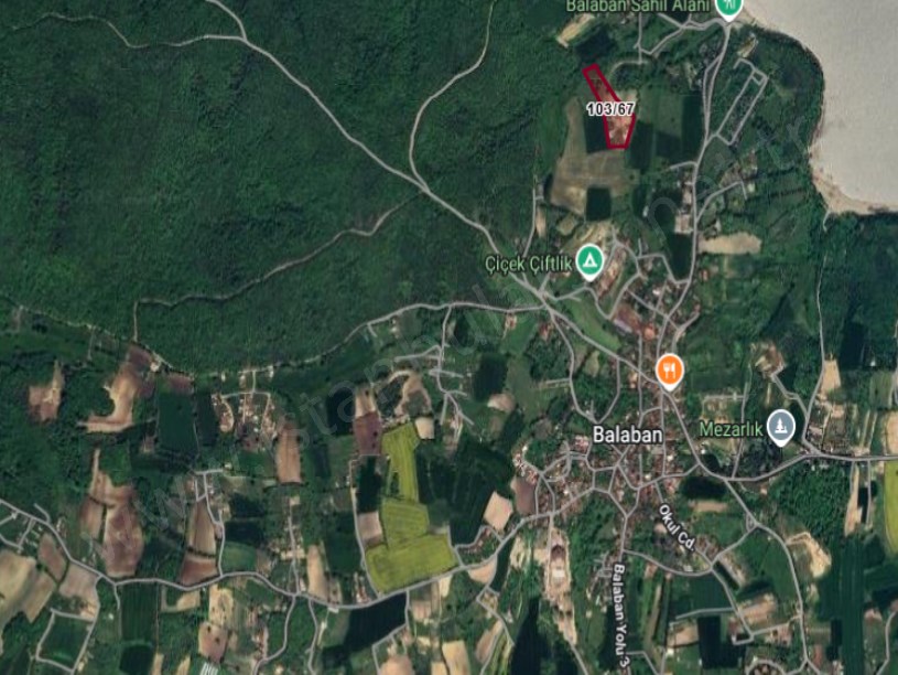 Arnavutköy Balabanda Satılık Arsa , 1,061 M2 Göl Manzaralı  Evlerin Yakını Hisseli