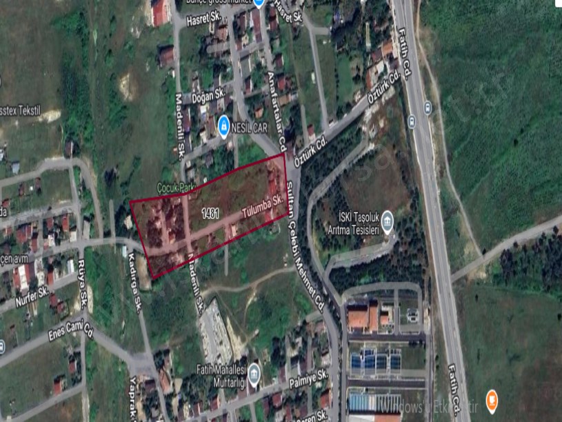 Arnavutköy Taşolukta Satılık Arsa , 300 m2 Cadde Cephe Hisseli İmarlı Merkezde