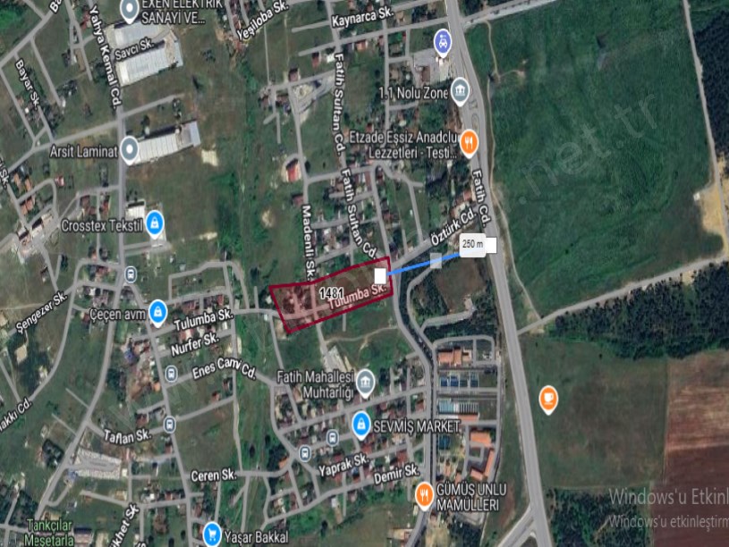 Arnavutköy Taşolukta Satılık Arsa , 300 m2 Cadde Cephe Hisseli İmarlı Merkezde
