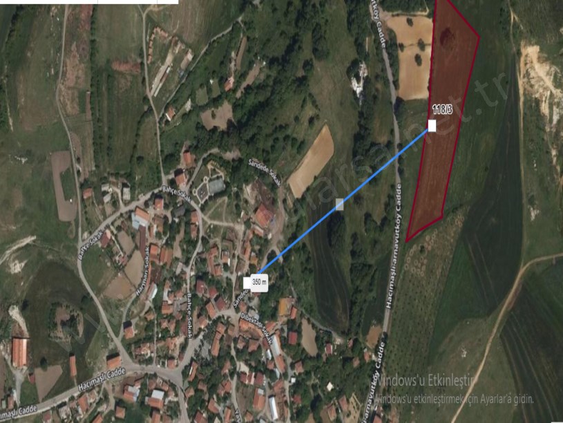 Arnavutköy Hacımaşlı  Satılık Arsa , 3,450 m2 Cadde Yakını Yolu Var Evlerin Yakını 