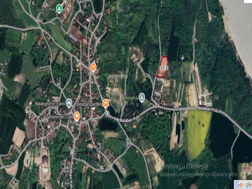Arnavutköy Balabanda Satılık Arsa ,  370 m2 Çaplı Çitle Çevrili Yolu Var 
